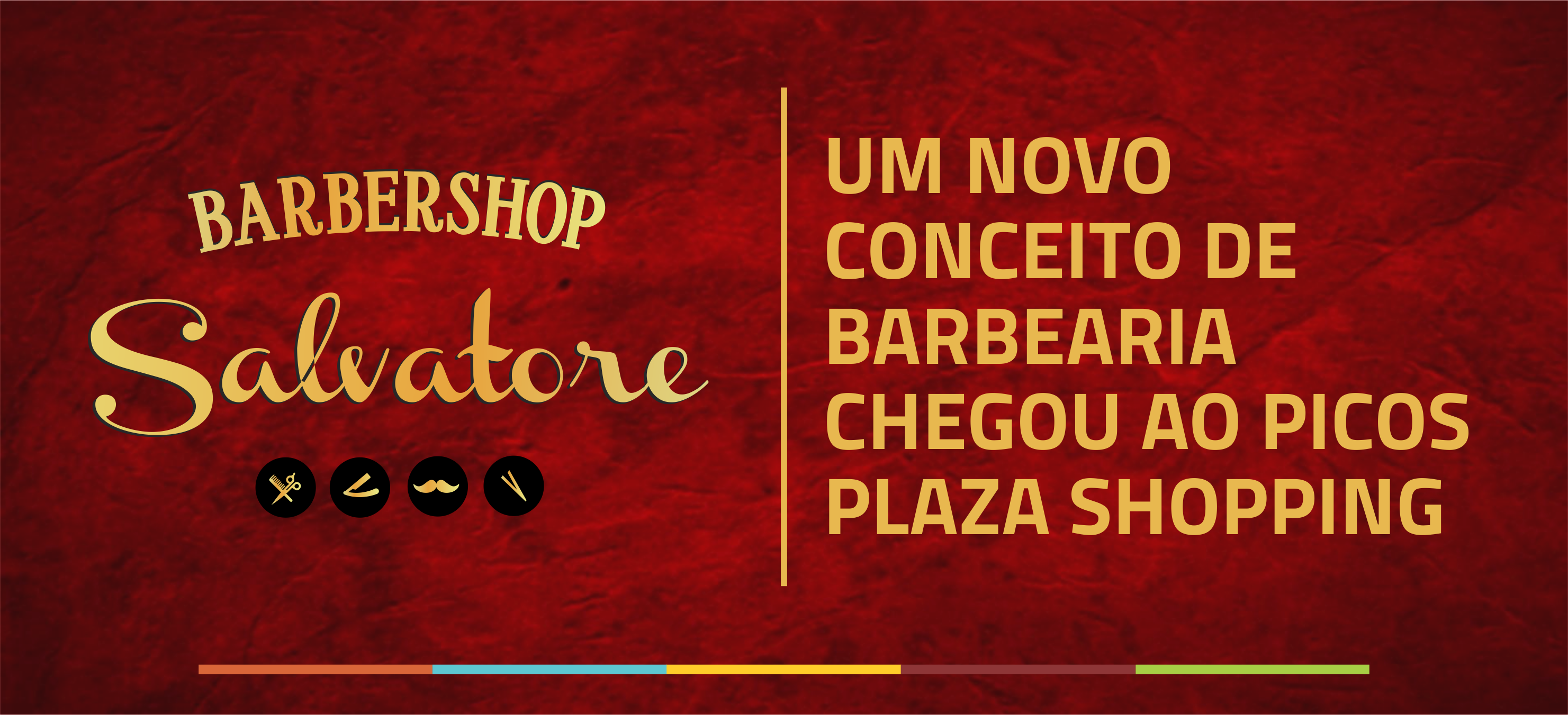 Barbearia Salvatore chegou ao Picos Plaza Shopping