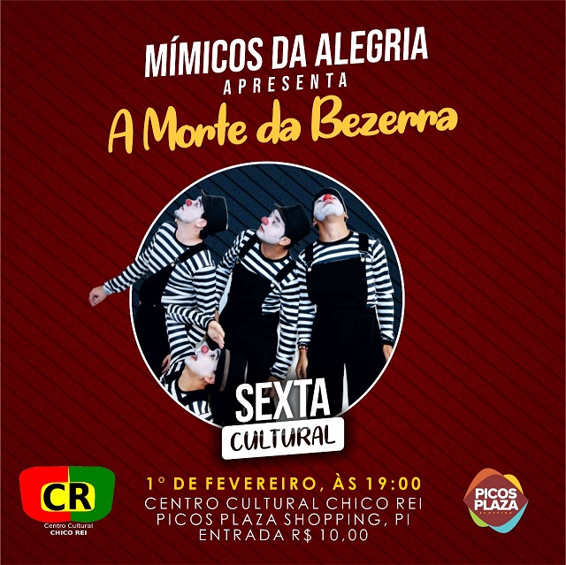 Grupo Cultural Adimó promove “Sexta Cultural” no Picos Plaza Shopping